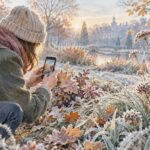 Первые заморозки в кадре: как фотографировать иней на смартфон